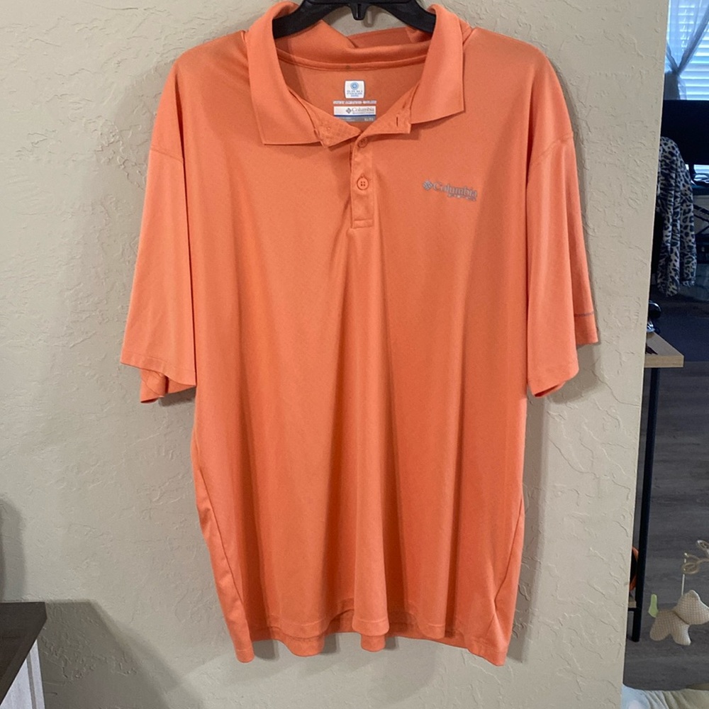 Columbia PFG Omni Freeze Zero Sweat Activated Cooling Polo Shirt